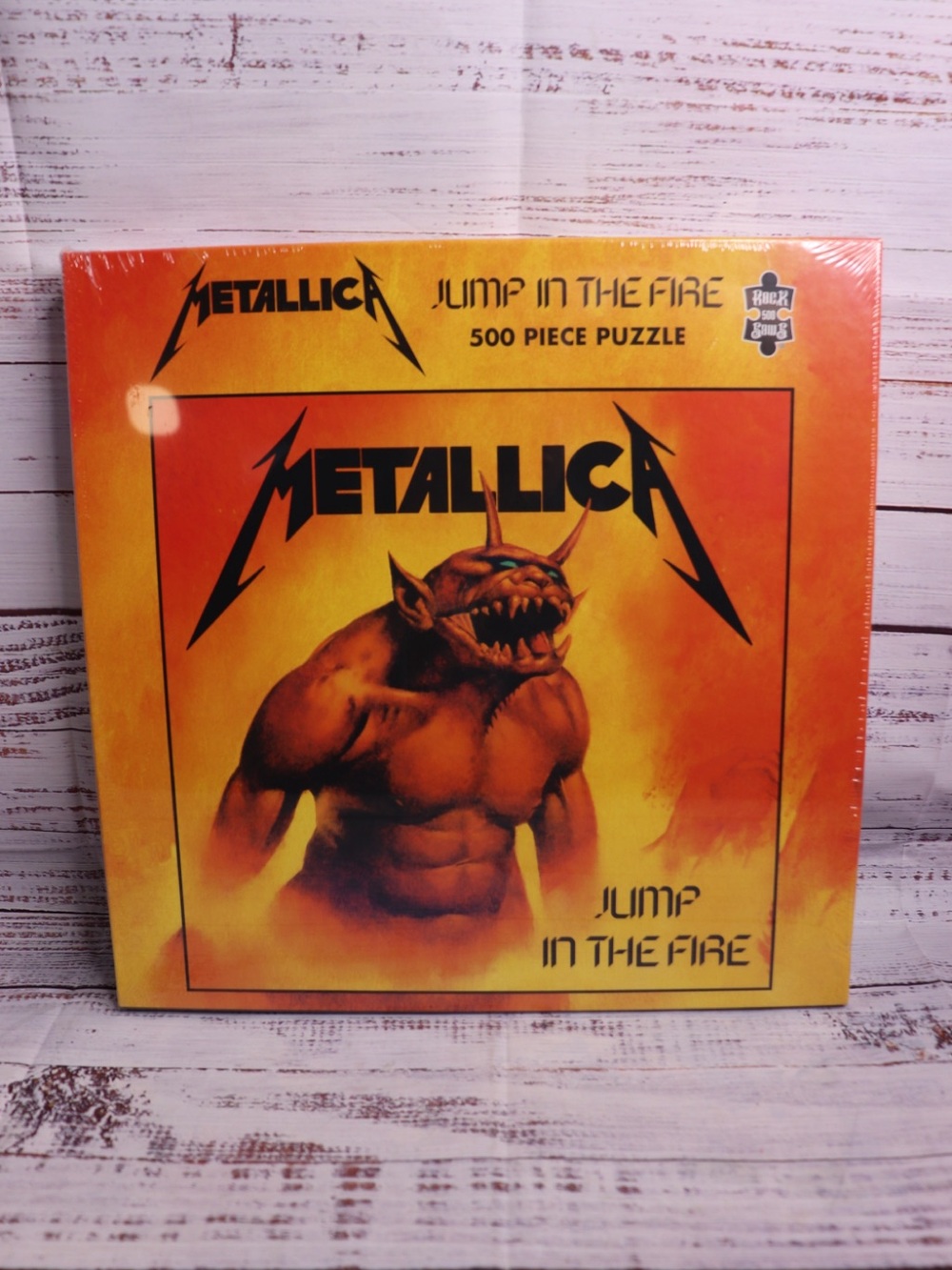 Metallica Jump in the Fire (500 Piece Jigsaw Puzzle)